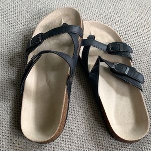Target brand black sandals